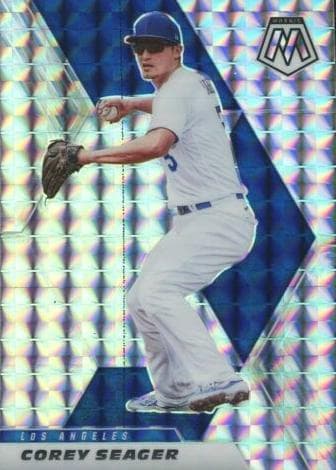 Corey Seager 2021 panini Panini Mosaic