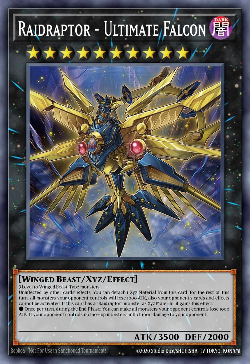 Raidraptor - Ultimate Falcon 2016 Yu-Gi-Oh! Shining Victories