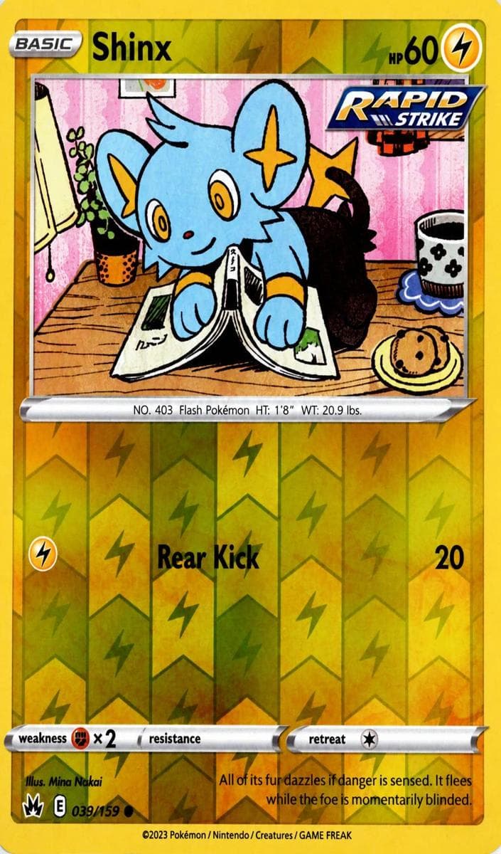 Shinx trading card