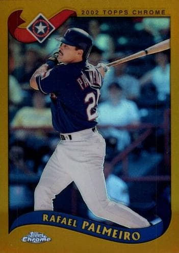 Rafael Palmeiro 2002 topps Topps Chrome