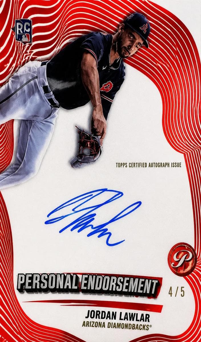 Jordan Lawlar 2024 topps Topps Pristine