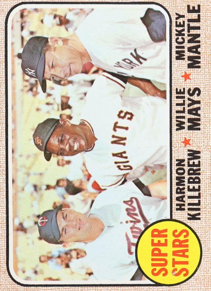 Super Stars (Harmon Killebrew / Willie Mays / Mickey Mantle) #490