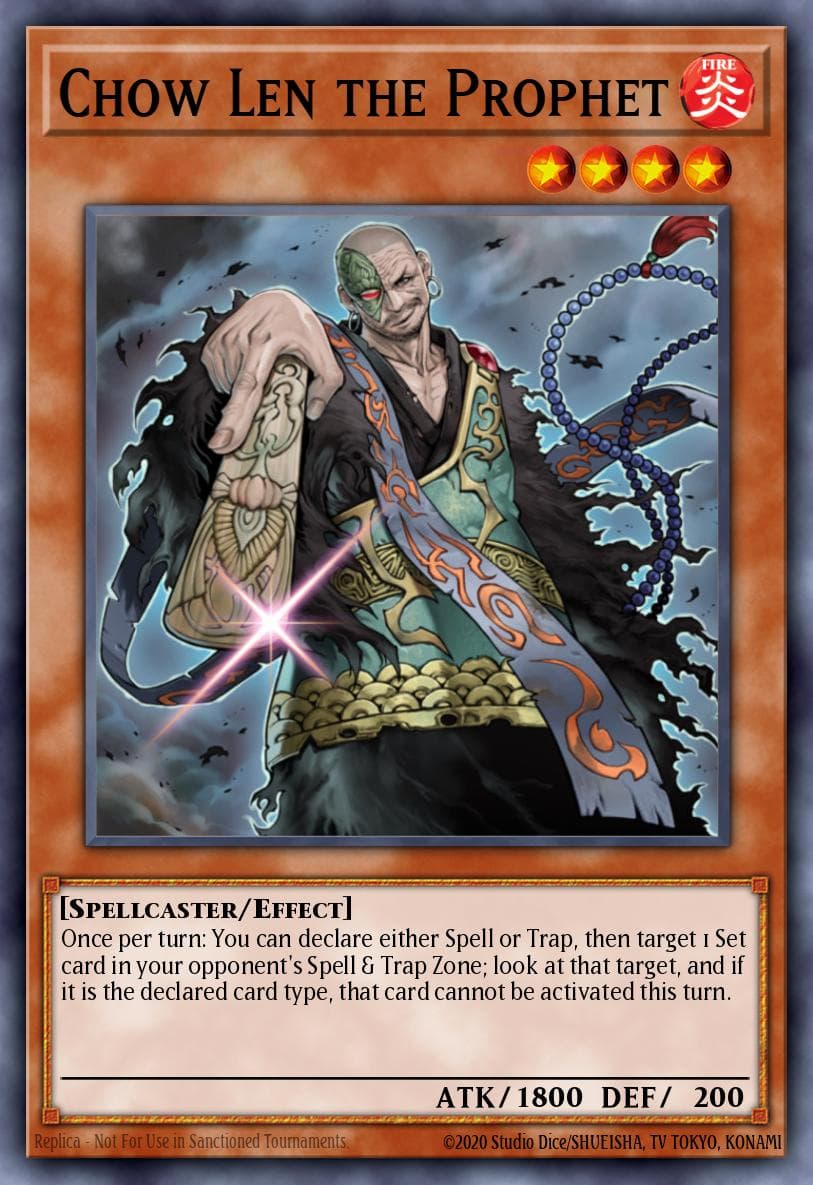 Chow Len the Prophet 2011 Yu-Gi-Oh!