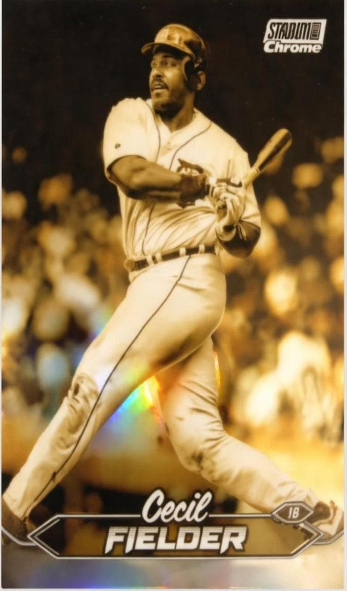 Cecil Fielder 2024 topps Stadium Club