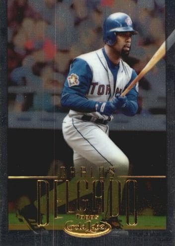Carlos Delgado 2002 topps Gold Label