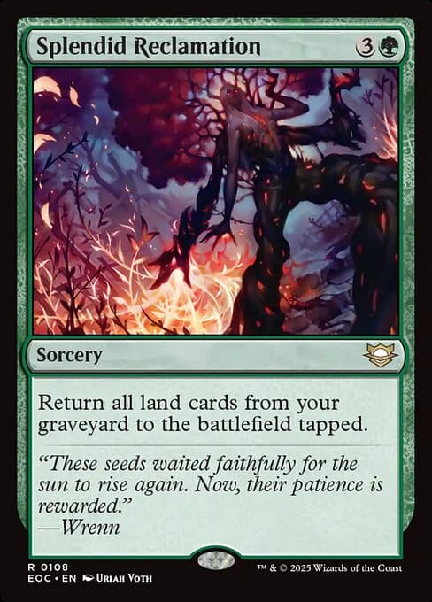 Splendid Reclamation 2022 Magic: The Gathering Innistrad: Double Feature