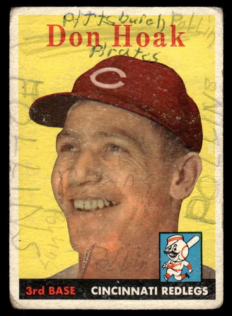 Don Hoak 1958 topps Topps