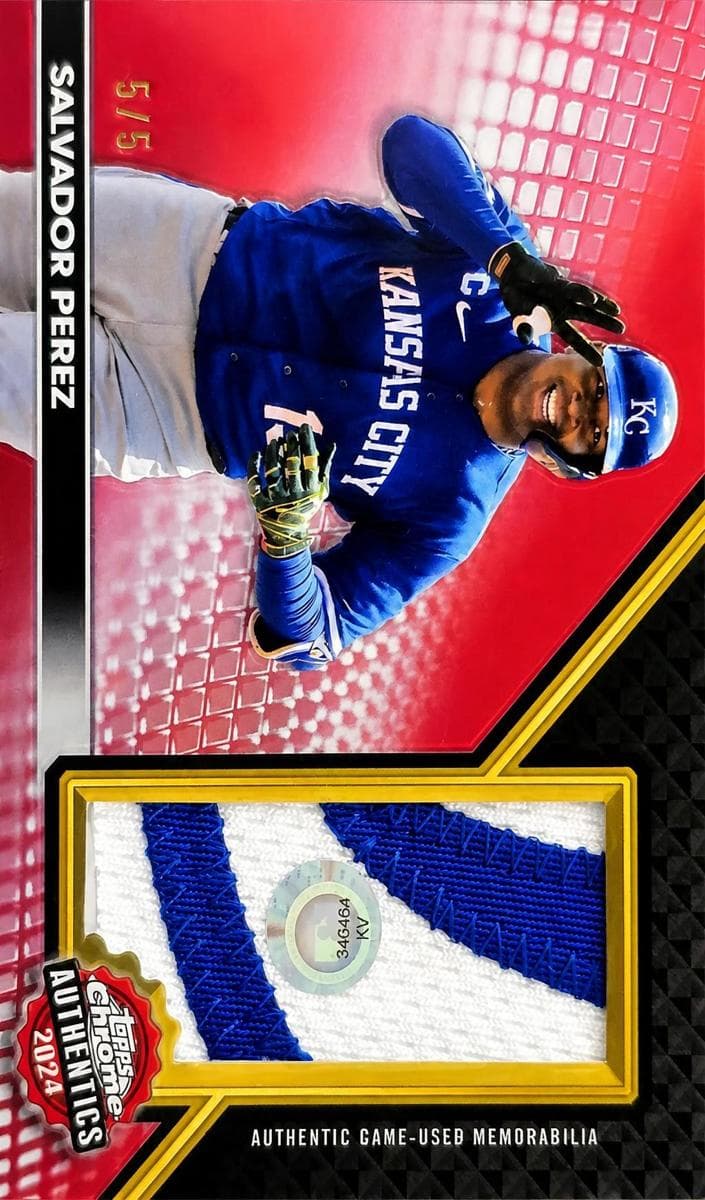 Salvador Perez 2024 topps Topps Chrome