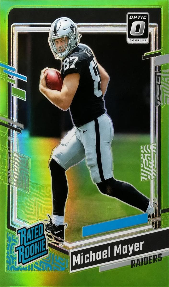 Michael Mayer 2023 panini Donruss Optic