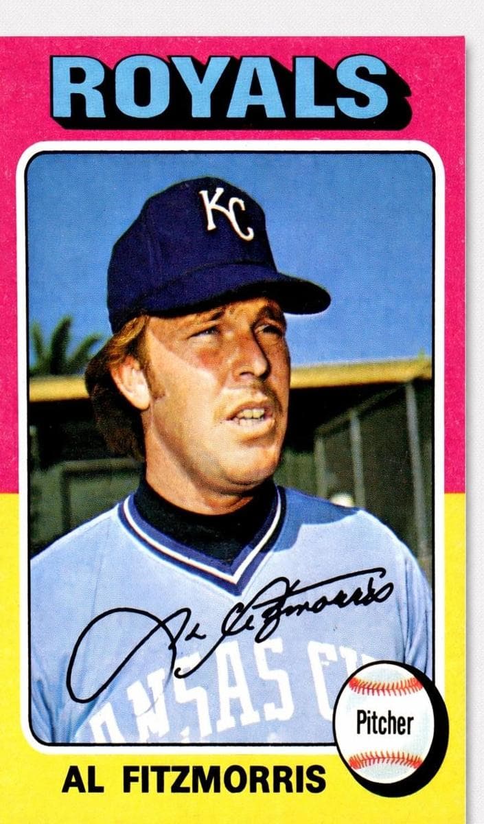Al Fitzmorris 1975 topps Topps Mini
