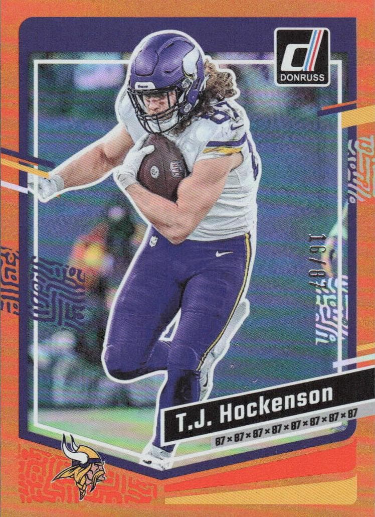 T.J. Hockenson 2023 panini Panini Donruss