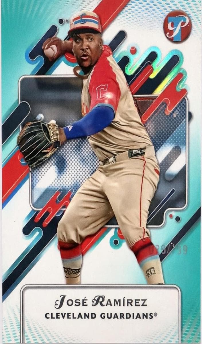 José Ramírez 2025 topps Topps Pristine