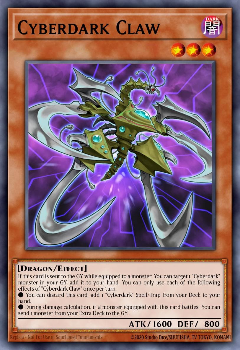 Cyberdark Claw 2017 Yu-Gi-Oh!