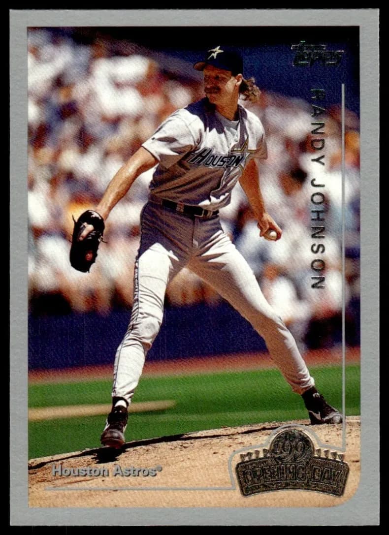 Randy Johnson 1999 topps Topps Opening Day
