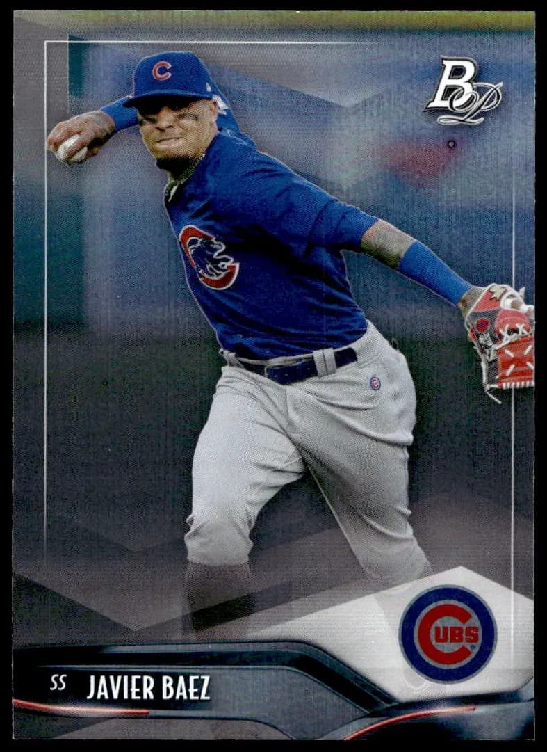 Javier Baez 2021 bowman Bowman Platinum