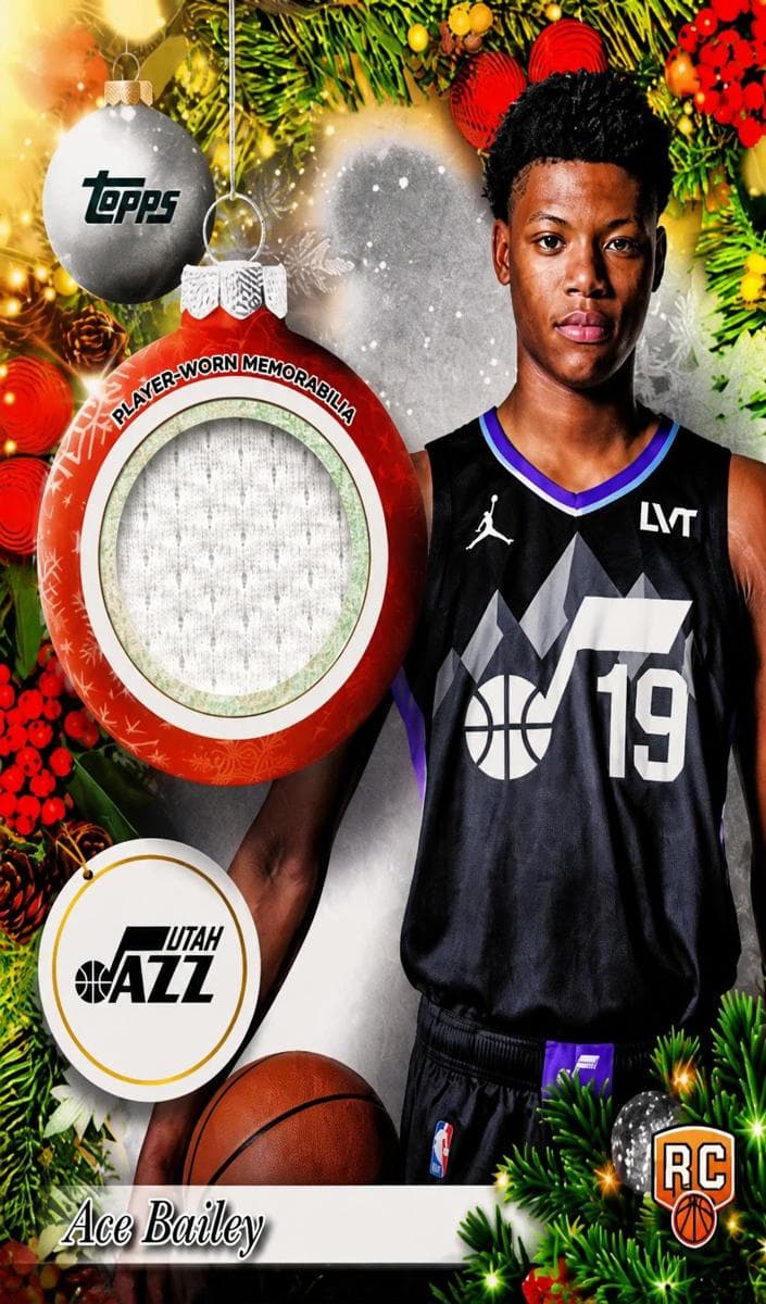 Ace Bailey 2025 topps Topps Holiday
