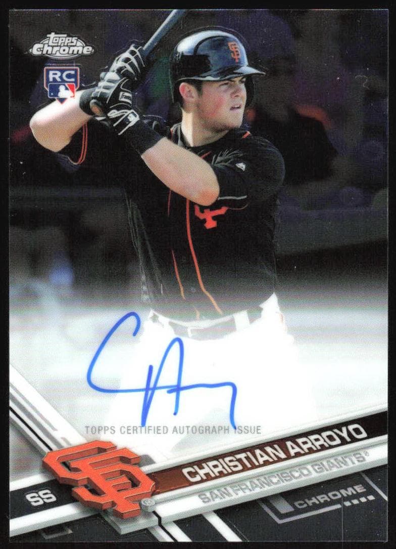 Christian Arroyo 2017 topps