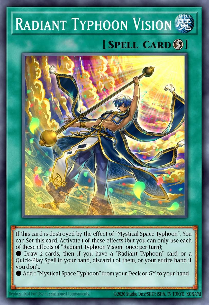 Radiant Typhoon Vision 2025 Yu-Gi-Oh! Doom of Dimensions