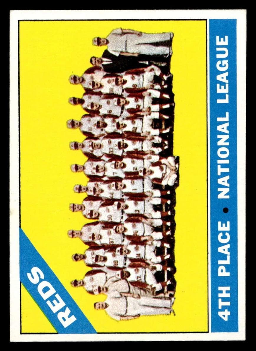 Reds Team 1966 topps Topps