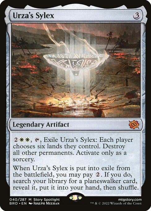 Urza's Sylex 2022 Magic: The Gathering Brother's War