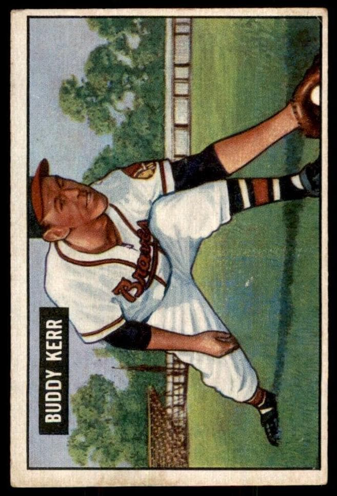 Buddy Kerr 1951 bowman Bowman