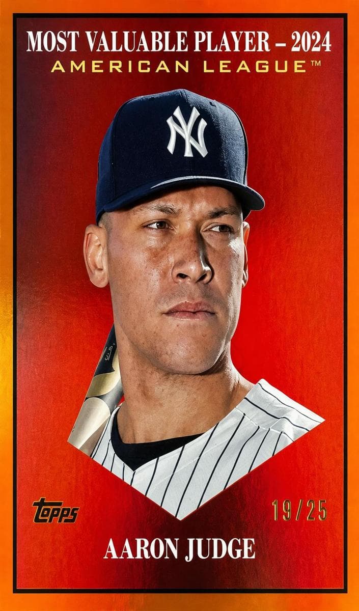 Aaron Judge 2025 topps Topps Update