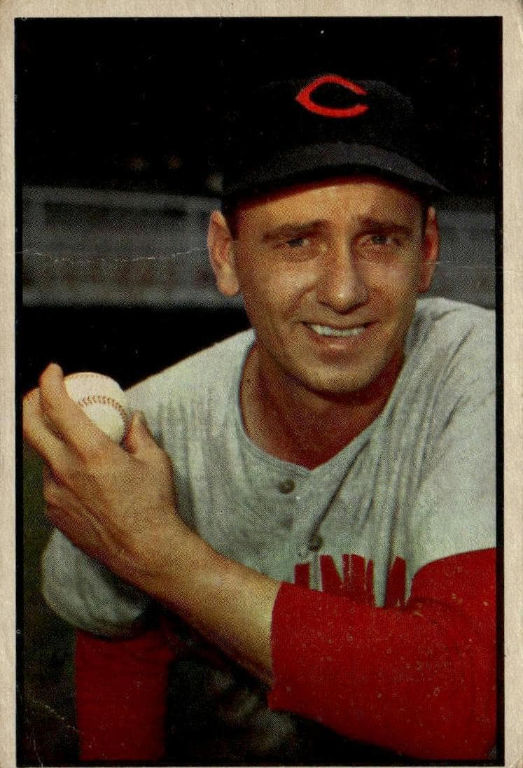 Ken Raffensberger 1953 bowman Bowman Color