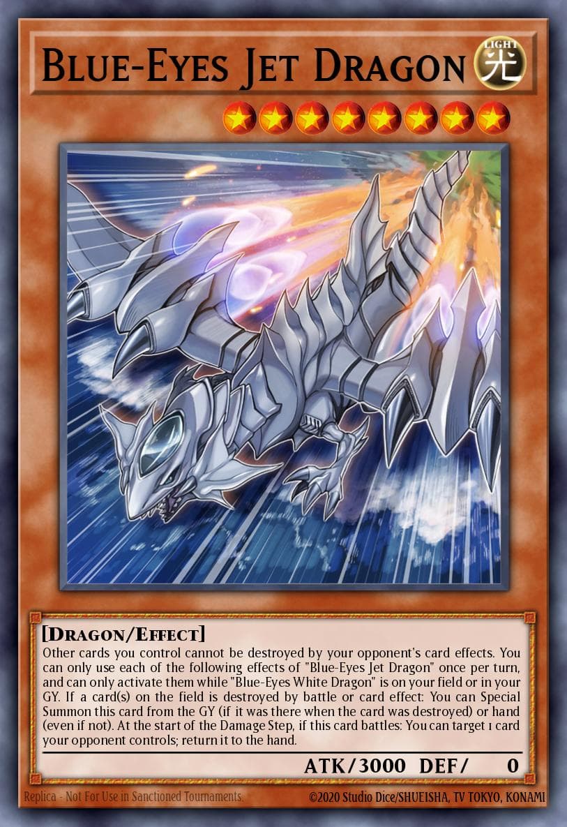 Blue-Eyes Jet Dragon #SDWD-EN006