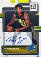 Ochai Agbaji trading card