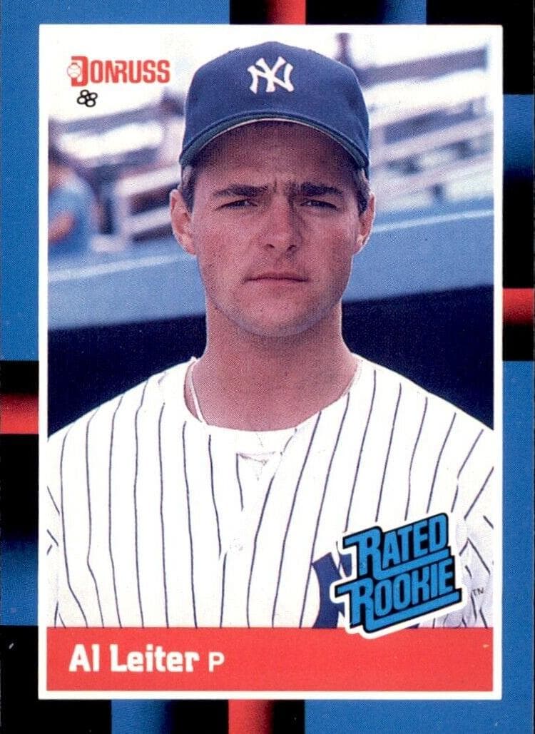 Al Leiter 1988 panini Donruss