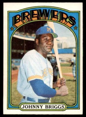 Johnny Briggs 1972 topps