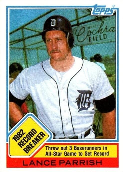 Lance Parrish 1983 topps Topps