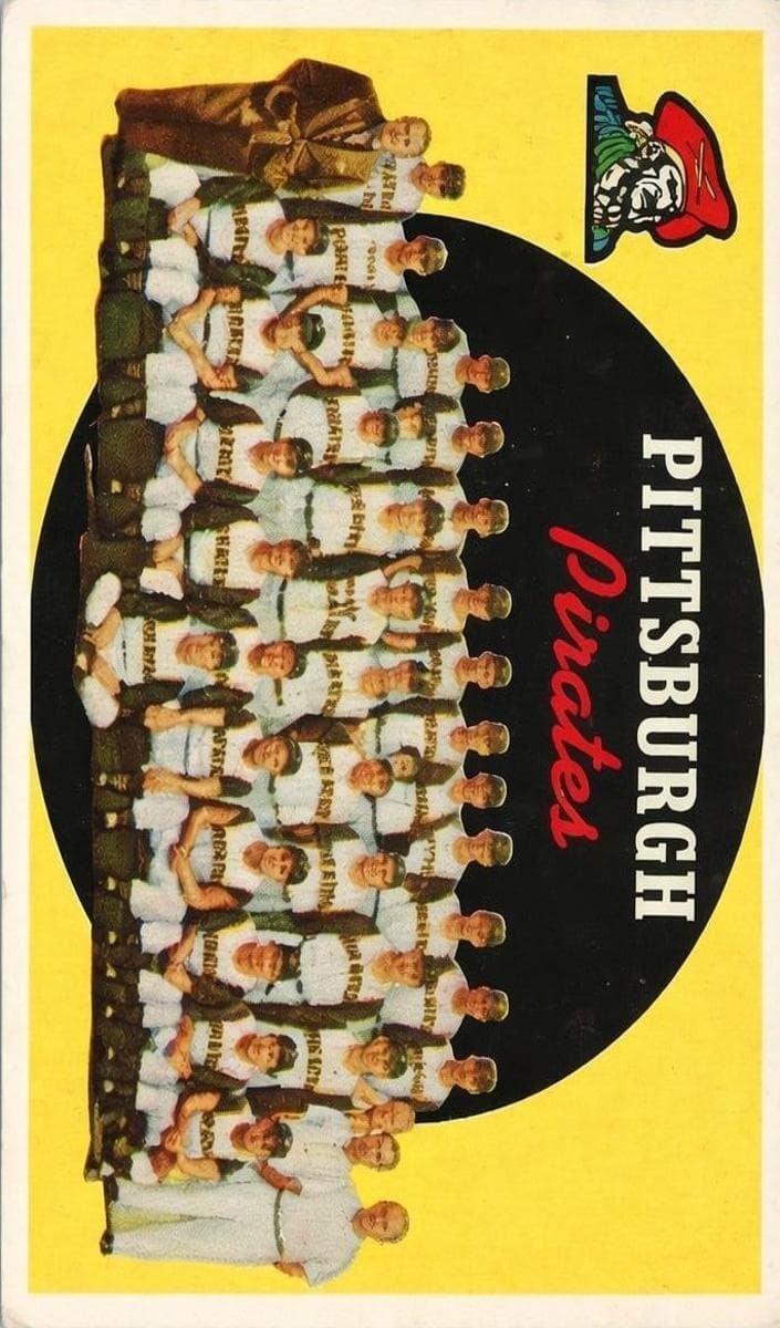 Pirates Team Card / Seventh Series Checklist: 496-572 #528
