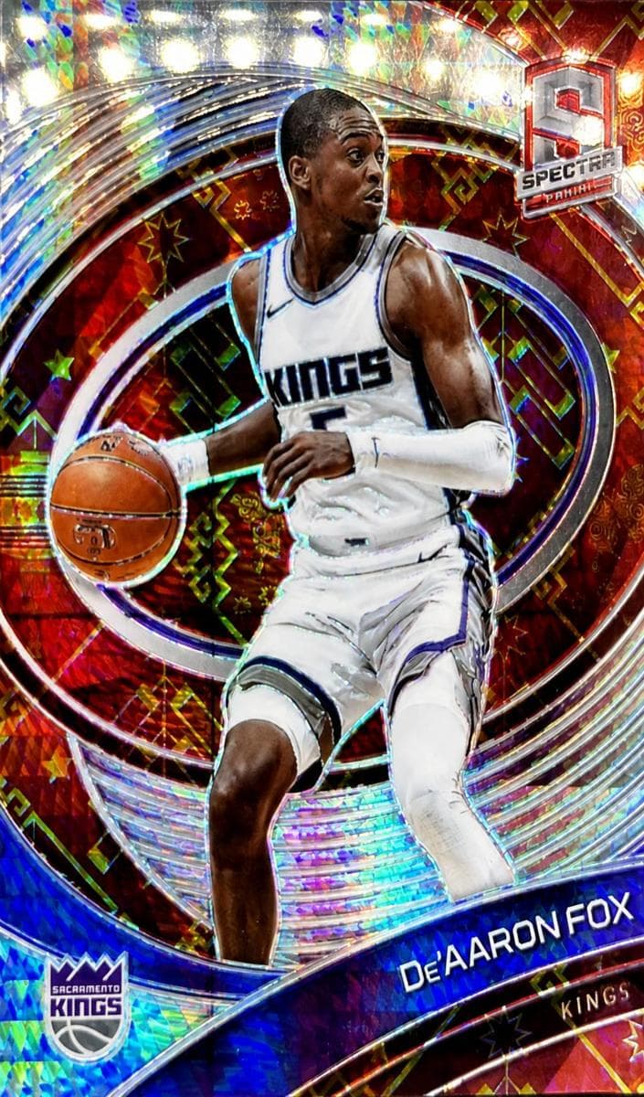 De'Aaron Fox 2020 panini Panini Spectra