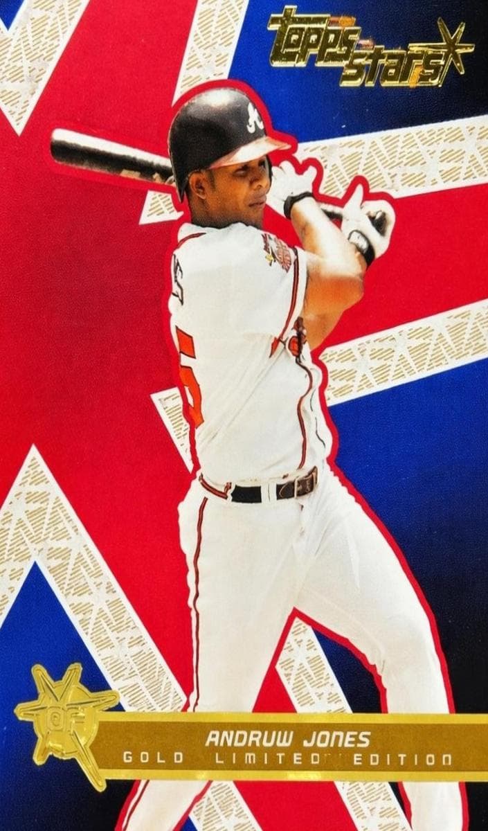 Andruw Jones 2001 topps Topps Stars