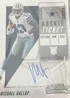 Michael Gallup 2018 panini