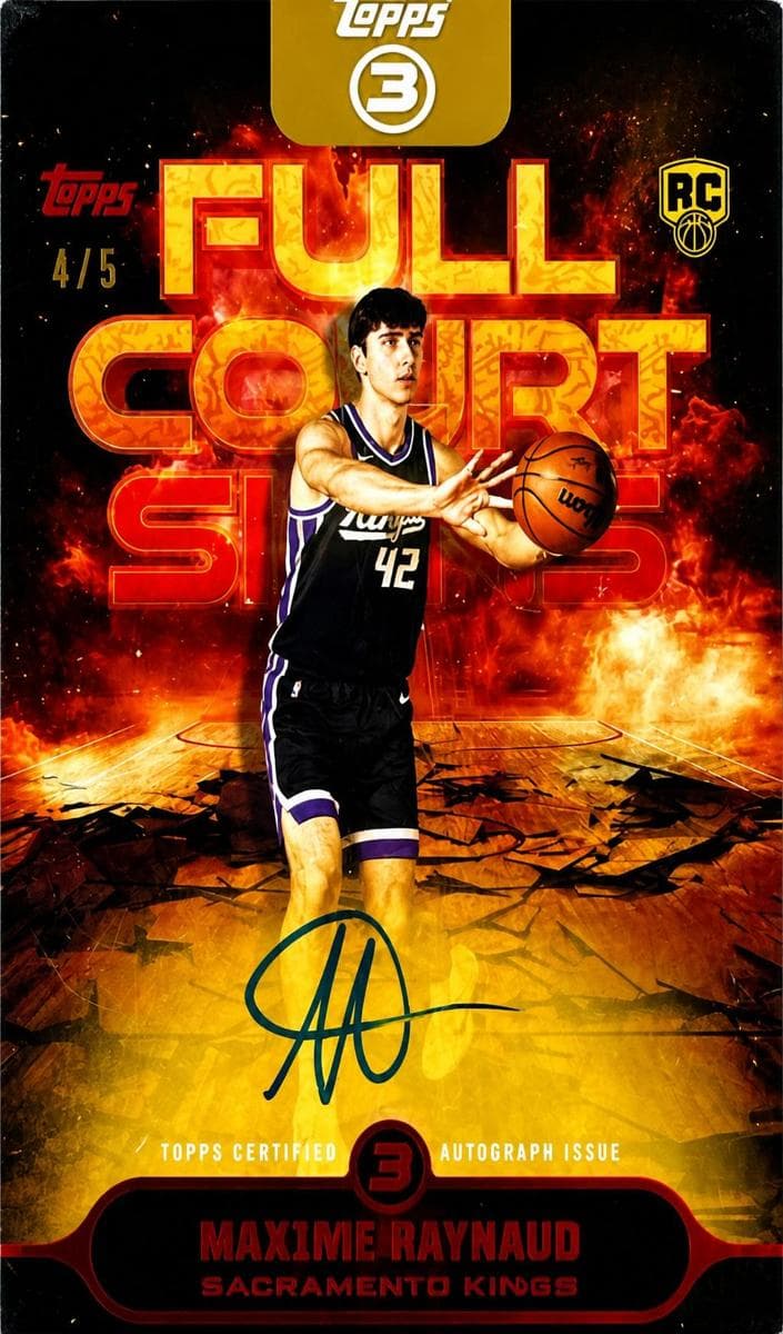 Maxime Raynaud 2025 topps Topps 3