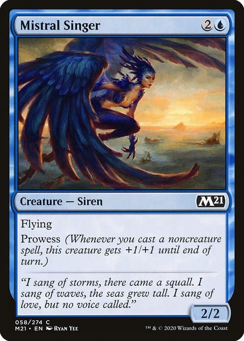 Mistral Singer 2020 Magic: The Gathering Core Set 2021