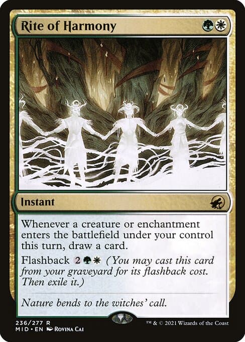 Rite of Harmony 2022 Magic: The Gathering Innistrad: Double Feature