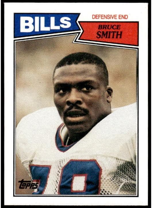 Bruce Smith 1987 topps Topps