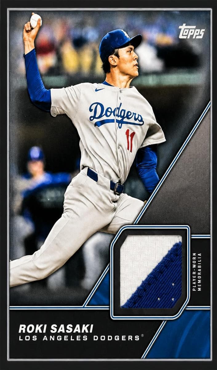 Roki Sasaki 2026 topps Topps