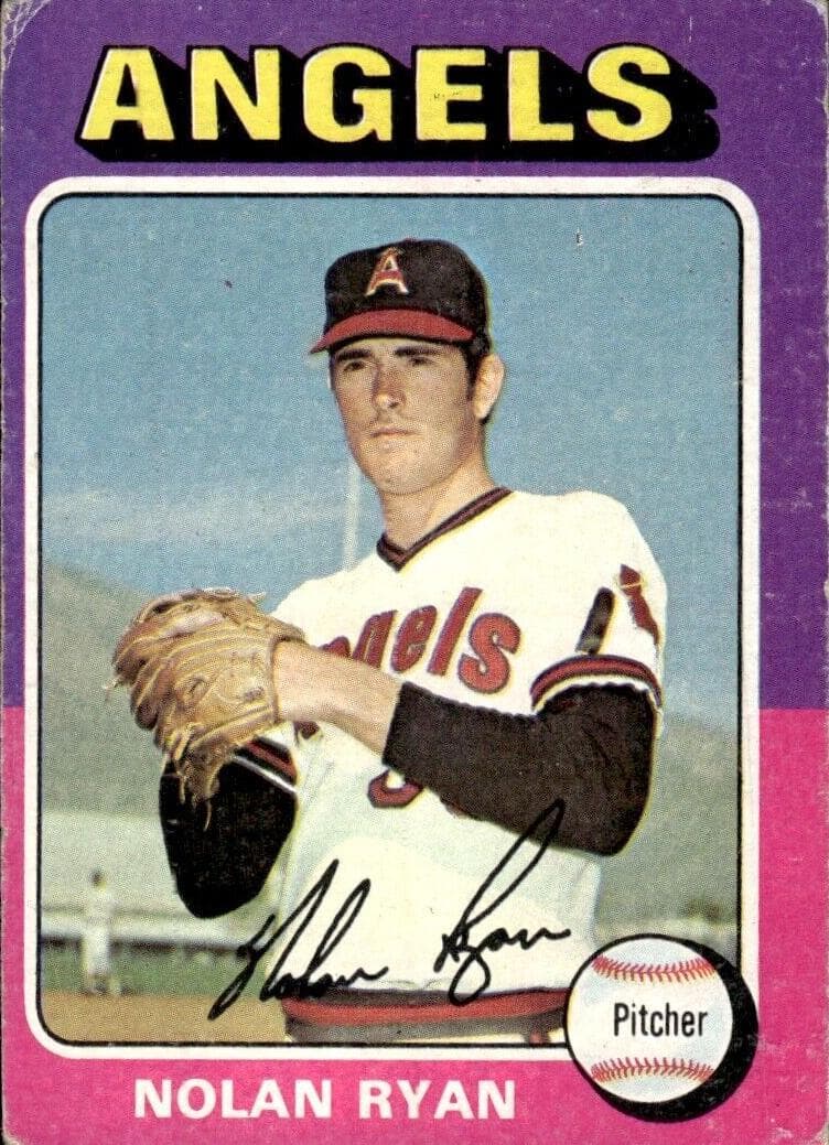 Nolan Ryan 1975 topps Topps Mini