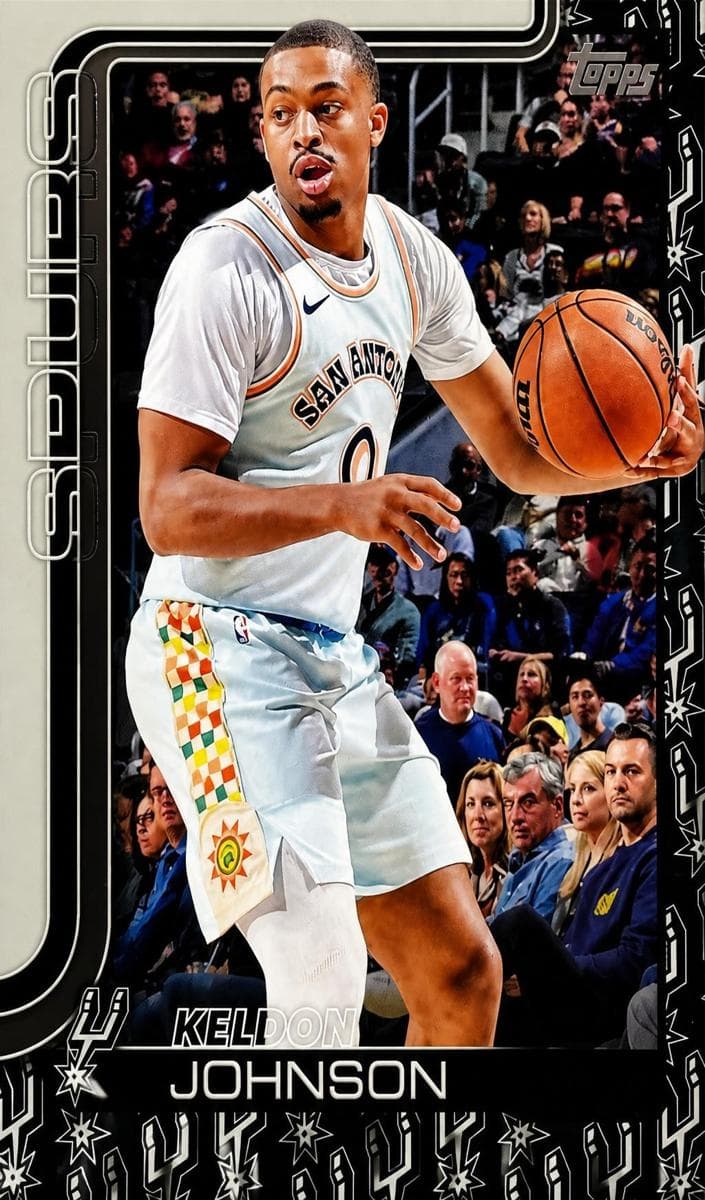 Keldon Johnson 2025 topps Topps