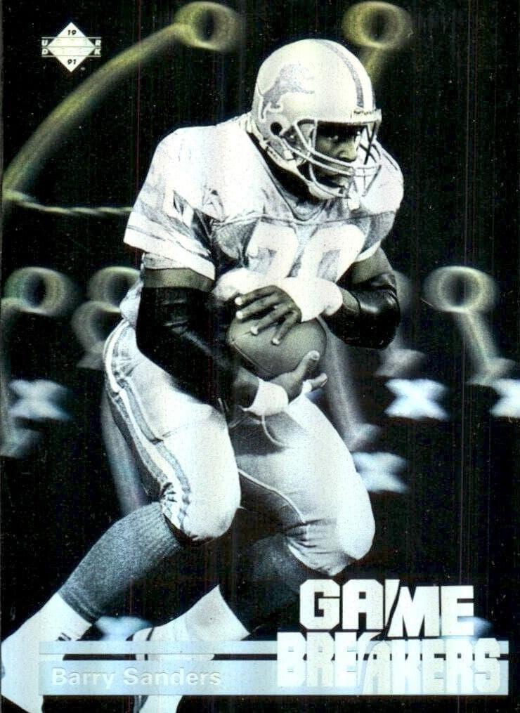 Barry Sanders 1991 upper-deck Upper Deck