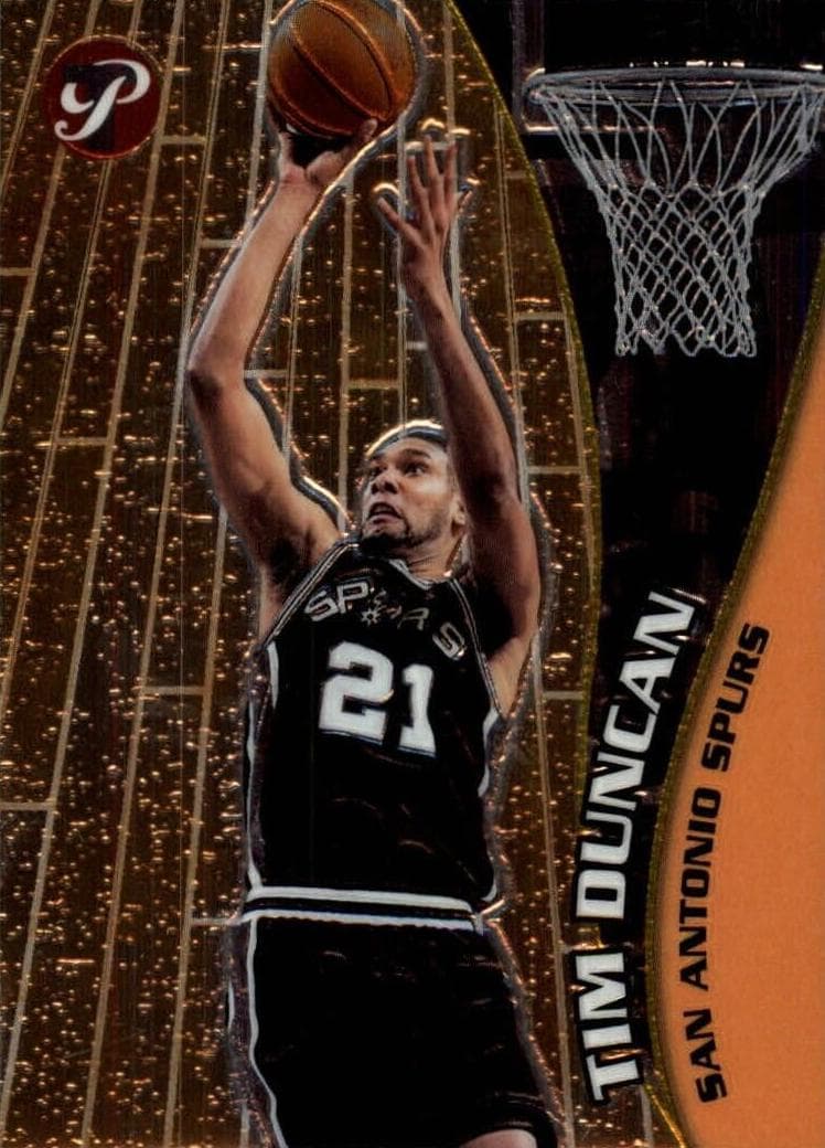 Tim Duncan 2001 topps Pristine