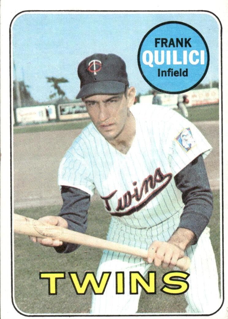 Frank Quilici 1969 topps Topps