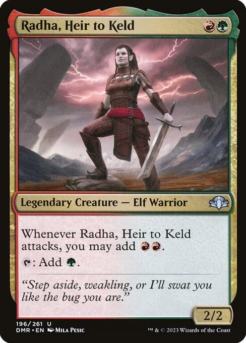 Radha, Heir to Keld 2017 Magic: The Gathering