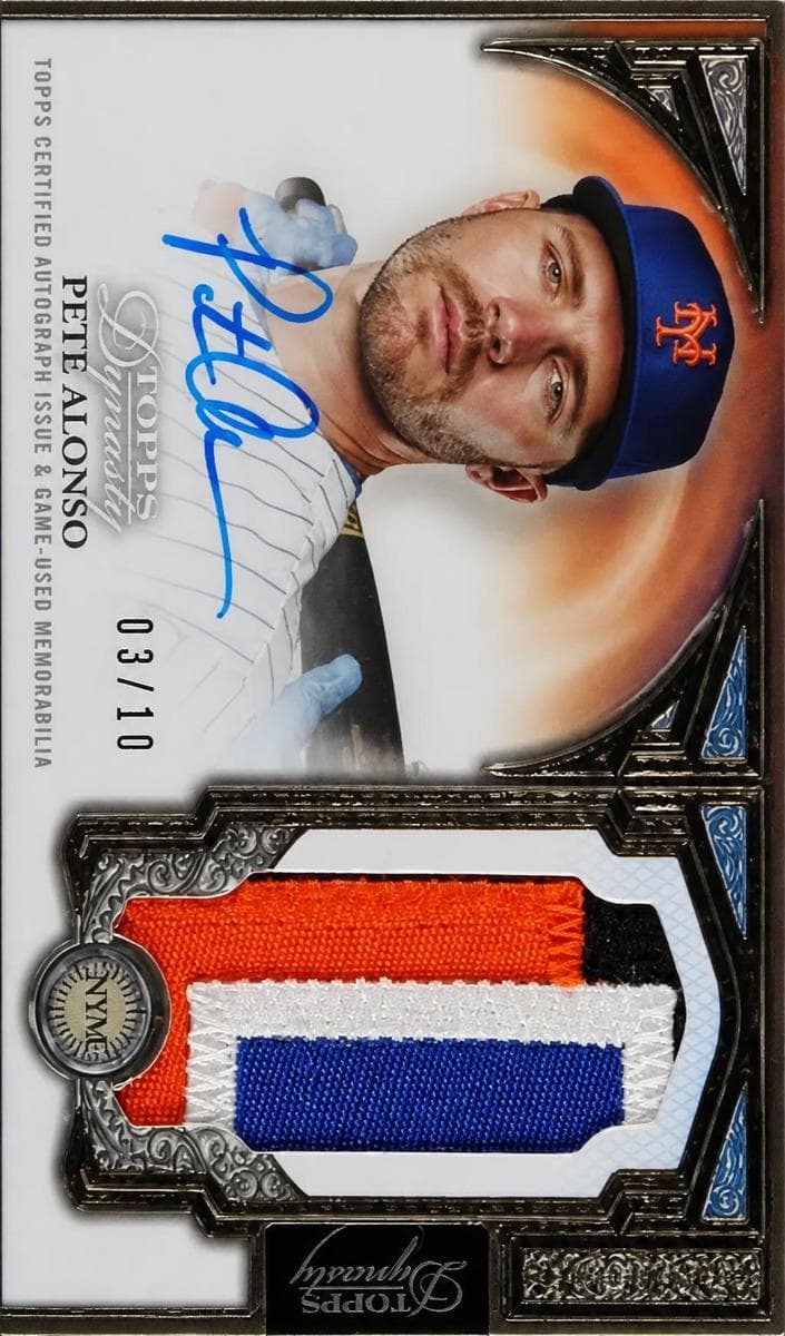 Pete Alonso 2023 topps Topps Dynasty