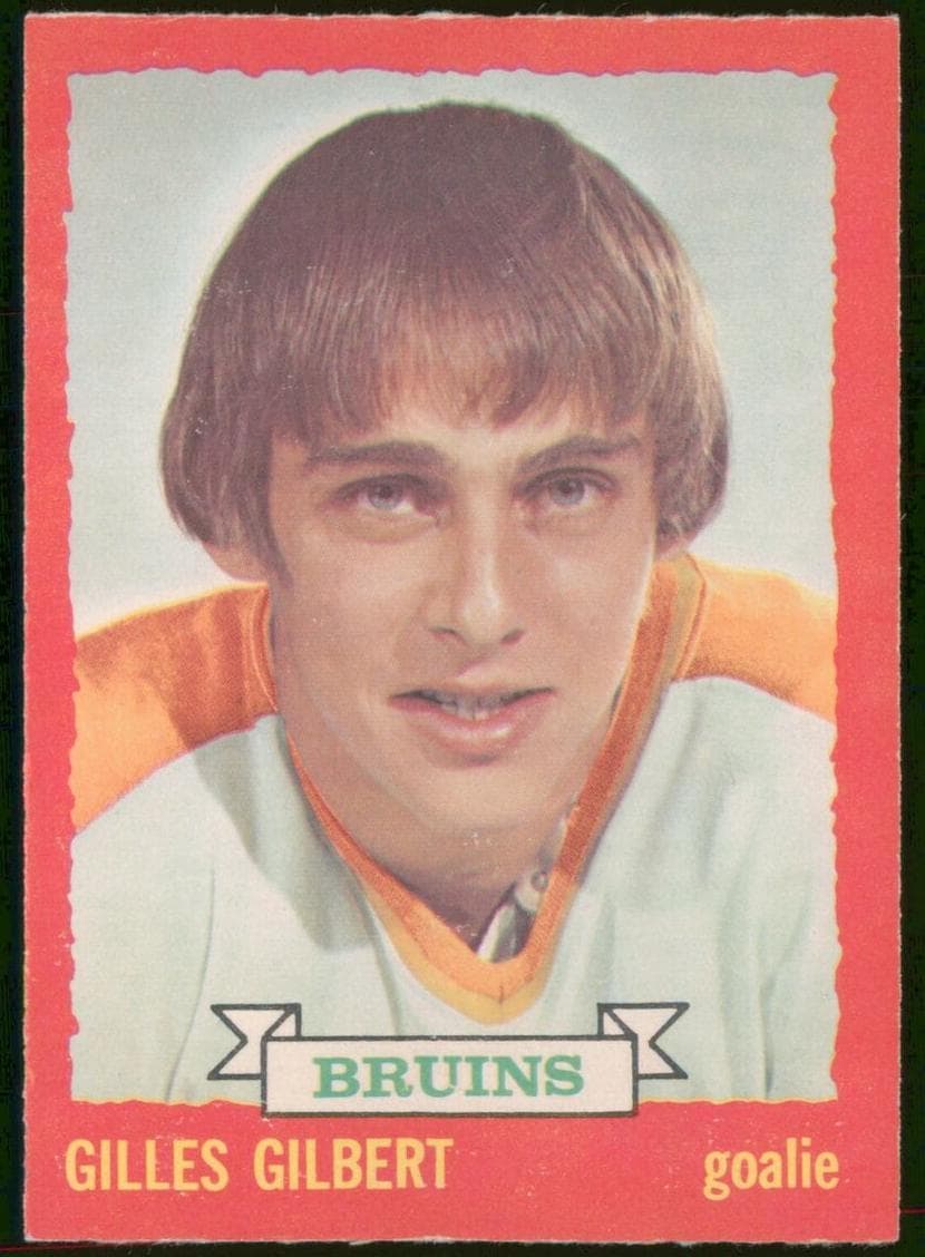 Gilles Gilbert 1973 topps Topps