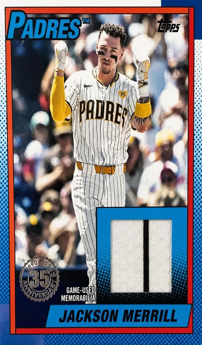 Jackson Merrill 2025 topps Topps
